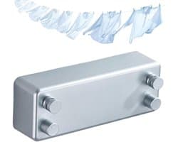 Waslijn Droger - Uittrekbaar Rek - Thuis Was Drogen - Dubbel Uittrekbaar - 29.3 cm - Zilver