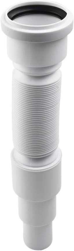 Douche afvoerbuis - Flexibele slang - Sanitair aansluiten - Uitschuifbaar tot 1m - 50 mm diameter - Grijs — thumbnail 1