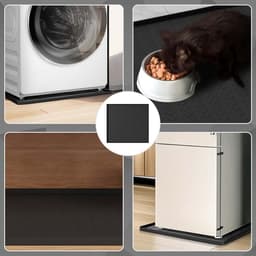 Herbruikbare Lekbak voor Wasmachine en Koelkast - Siliconen Mat 60x60 cm — thumbnail 4