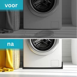 Florixa® Lekbak Wasmachine - Lekbak - Anti Trillingsmat Wasmachine - Lekbak Wasmachine 60x60 x - Lekbak Wasmachine Universeel - Zwart - 60cm x 60cm x 2cm — thumbnail 5