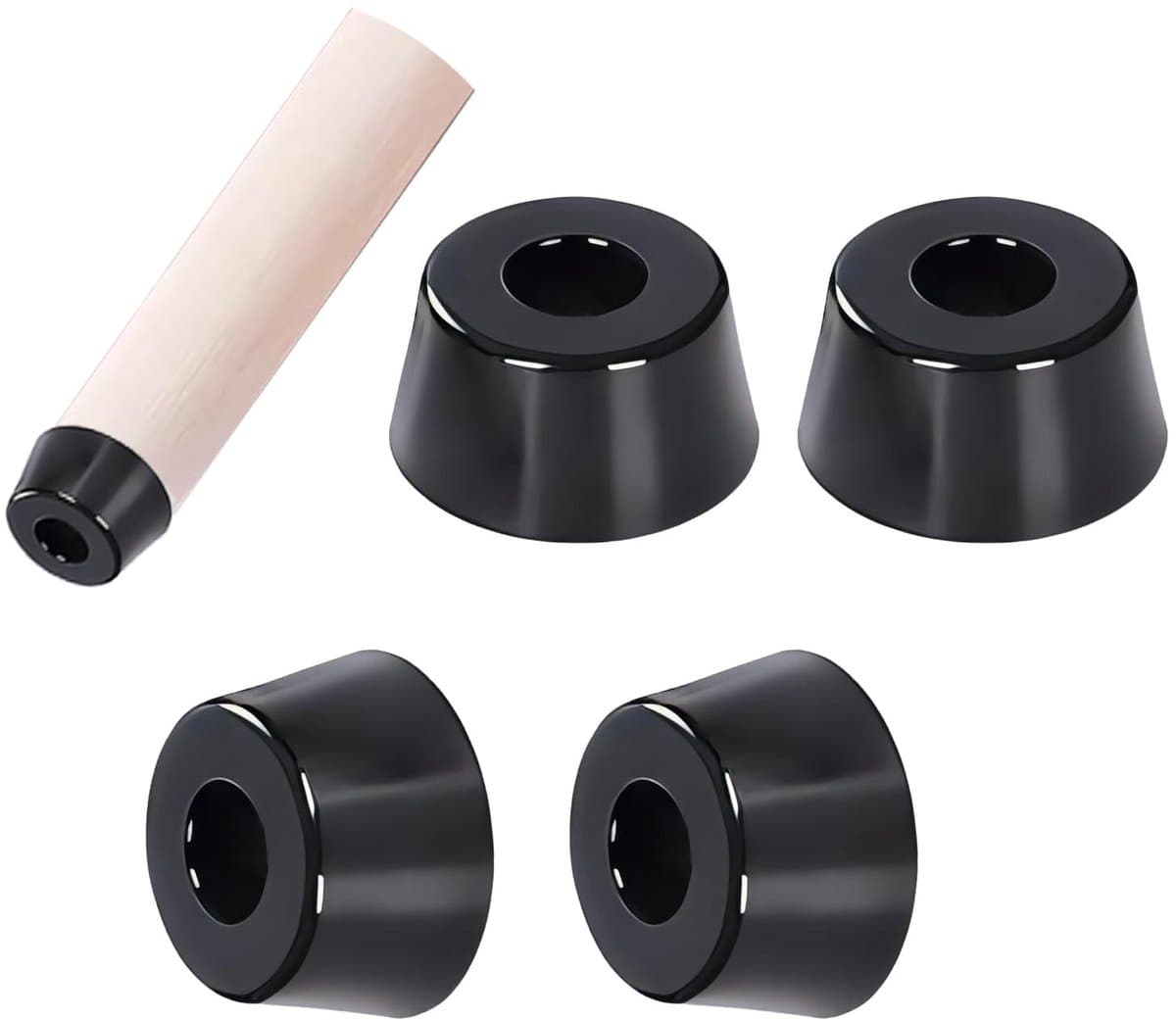 Dailygoods- Snijplankvoeten 20 Stuks - Rubberen Voetjes - Antislip/Botsingsbestendig - Temperatuurbestendig - Geluidsreducerend - Voor Meubels - Meubelvoetjes — afbeelding 1