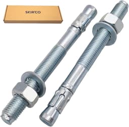 Wigankers - Metalen pluggen Ankerbout - Beton Bevestigen - Zelfspannend - M20 x 220 mm - Zilver — thumbnail 3