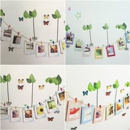 Kleurige Houten Kledingknijpers Set van 100 met 30 m Jute Touw voor Foto's en Creatieve Projecten — thumbnail 3