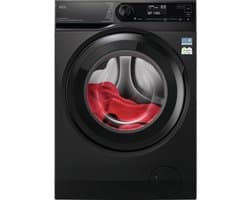 AEG Series 7000 LR7606UDS4 wasmachine Voorlader 10 kg 1600 RPM Zwart