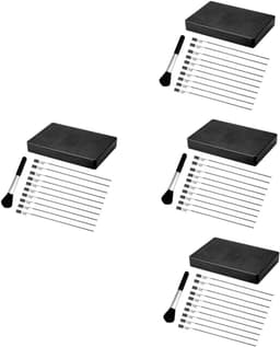 Verf Clips - Krokodillenklemmen - Modelbouw Kleuren - Set van 4 - 18.5 cm - Zwart — thumbnail 1