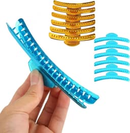 Metalen Haarspelden - Haarclips Grip - Kapsels Stylen - Aluminium Punt - 6 Stuks - Zilverkleurig — thumbnail 4