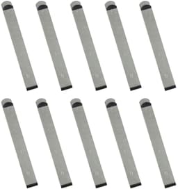 Naaien Clips - Zoom Clips - Kleding Maken - Metalen Krimpclip - 10 Stuks - Zilver — thumbnail 1