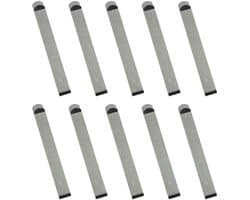 Naaien Clips - Zoom Clips - Kleding Maken - Metalen Krimpclip - 10 Stuks - Zilver