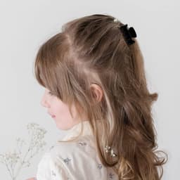 Kleine haar klauwclips - Mini kaak clips - Vaste pony decoratie - Antislip duurzaam plastic - 12 stuks - Zwart — thumbnail 3