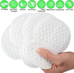 Verwisselbare Wipes voor Zweetbescherming, Antizweet, Onzichtbaar en Comfortabel voor Onderarmbescherming - 100 Stuks voor Optimale Frisse Gevoel — thumbnail 5