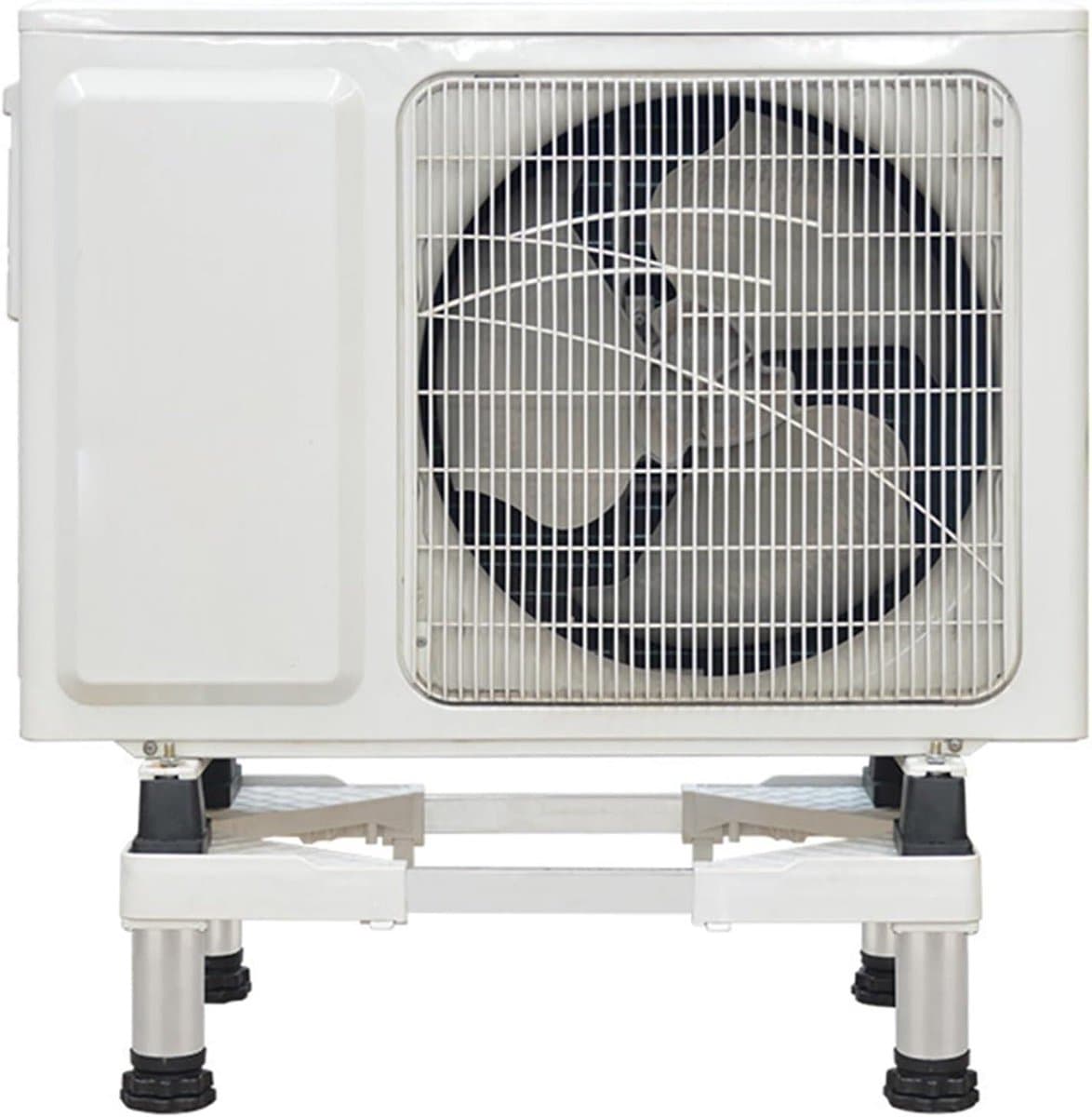 Airco Ondersteuning - Condensor Frame - Apparaat Stabiliseren - Verstelbaar & Trillingsdempend - 50 x 42 x 45 cm - Grijs — afbeelding 1