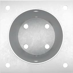 Set van 12 grondankers, rond, 15 x 15 x 15 cm, verzinkt staal, voor tuin, buitenstructuren, open haard, vuurschaal — thumbnail 3
