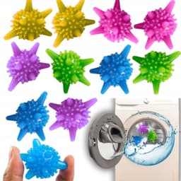 Magische Was- en Droogballen - 10 stuks voor zachtere kleding — thumbnail 5