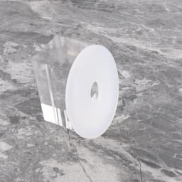 5 STKS Witte Siliconen Seal Wasmachine Toilet Flush Valve Base Clear Wasmachines OE AH0007100R Compatibel met Roca Dual Flush Valves 68x16mm — thumbnail 2