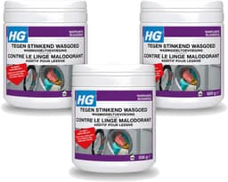 3 x HG - Wasruimte - Tegen Stinkend Wasgoed - Wasmiddeltoevoeging - 500 g - Voordeelverpakking - 3 stuks — thumbnail 1