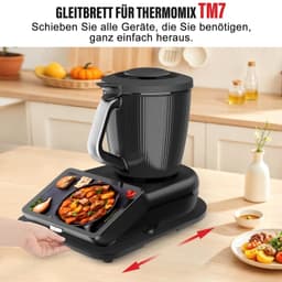 Bamboo Glijplank voor Thermomix TM7 met Antislip Voetjes — thumbnail 2
