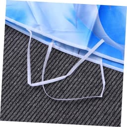Jojofuny Wasmachine Beschermhoes Polyester Satijn Decoratief Golfpatroon Universele Pasvorm Ritssluiting — thumbnail 2
