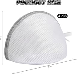 Wasnet BH Set - Transparant - 19 x 17 cm - Voor Bescherming van Gevoelige Kleding — thumbnail 5