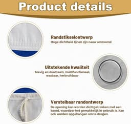 Notenmelkzak - Natuurlijke kleur - 18 x 30 cm - Katoenen Filterzak met Trekkoord - Voor Koken en Keuken — thumbnail 2