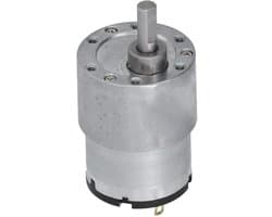 12V Tandwielmotor Metalen Constructie Koperen Wikkelingen 6mm D-as Snelheidsreductie voor Robotica Slimme Huizen Motor Snelheid Verminderend Systeem