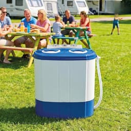 Kavo® Mini Wasmachine - Camping Wasmachine - Miniwasmachine met Centrifuge — thumbnail 3