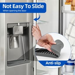 Siliconen lekbakjes voor koelkasten (2 stuks), speciaal voor waterdispensers. Deze overloop- en antislip beschermkapjes zijn geschikt voor de meeste waterdispensers en kunnen op maat geknipt worden. — thumbnail 5
