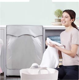 Wasmachine Hoes - Wasmachine Beschermer - Waterdicht, Zonwerend en Stofdicht - Past op de meeste machines met voorlader - 60 x 60 x 85 CM — thumbnail 2