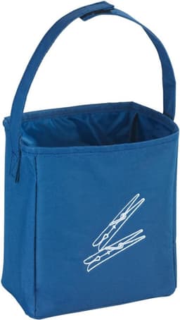 Wasknijperzak Polyester 17 x 19 x 10 cm - Blauw — thumbnail 1