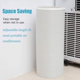 Mobiele airconditionerslang - Airconditionerslang in PP-materiaal, diameter 15 cm met 2 m lengte, universele slangsetA — thumbnail 5