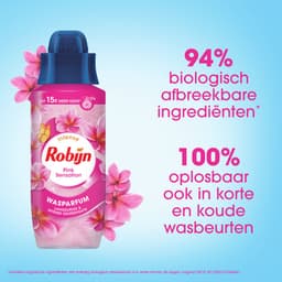 Robijn -Intense Wasparfum - Pink Sensation - 4 flessen x 342 ml — thumbnail 4
