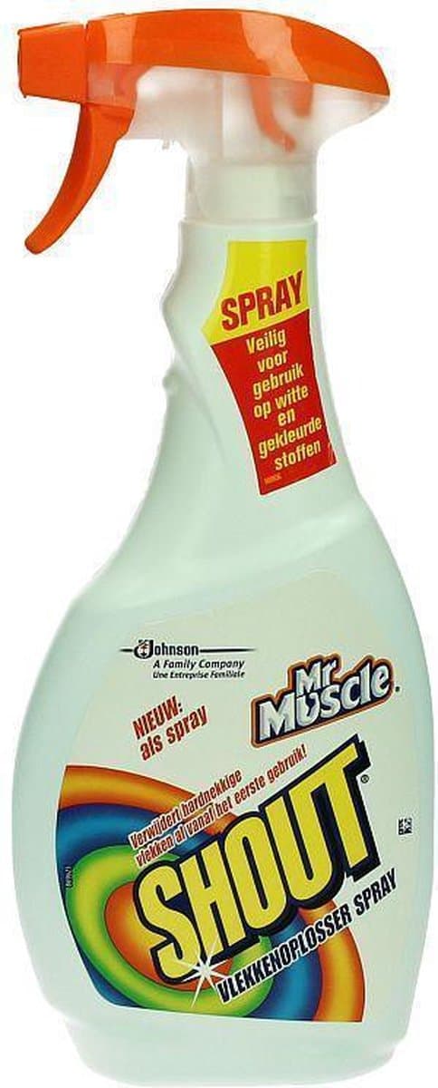 Mr Muscle Shout Vlekkenoplosser Spray 500ml — afbeelding 1