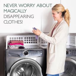 Wasmachine Beschermer - Wasbeschermer Laundry Guard - Voorkomen van Verloren Kleding - Met Siliconen Voeler - One Size Fits Most — thumbnail 5