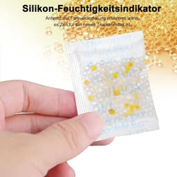 5 g x 60 stuks silicagel zakjes voedselveilige silicagel droogmiddel met sinaasappelparels vochtindicator droogmiddel voor het verwijderen van vocht — thumbnail 5