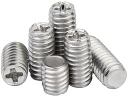 Madenschroeven M2,5 x 2,5 mm - 100 Stuks - Roestvrij Staal - Pinschroeven - Bevestigingselementen - Schroefdraadpennen — thumbnail 3