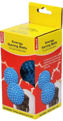 SnelShoppen - Energiebesparende Droogtrommelballen - 6 Stuks - Voor Sneller en Efficiënter Drogen - Vermindert Kreuken en Bespaart Energie - Geschikt — thumbnail 2