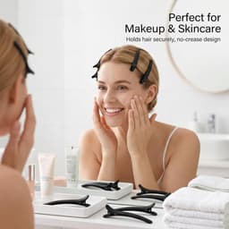 Haarklemmen Set - Krul Klemmen - Haar Stylen - Eendensnavel Design - 20 stuks - Zwart — thumbnail 2