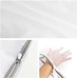 Dailygoods - Set van 2 Grote Herbruikbare Netwaszakken, 50 x 60 cm — thumbnail 4