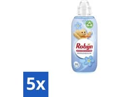 5 x Robijn – Wasverzachter – Morgendauw – 650 ml - Wasverzachter - Wasgeur - Zachtheid - Kledingverzachter - Frisheid
