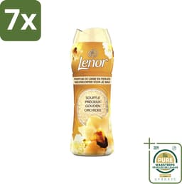 7 x Lenor - Geurbooster - Gouden Orchidee - 22 Wasbeurten - Grootverpakking - Geurbooster Was - Geur In Was - Geur In Kleding - Wasgeur - Geur In Wasmachine — thumbnail 1
