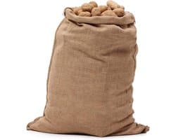 Jute Zakken - Zakloop Zakken Opbergzakken - Buitenspellen Organiseren - Stevig Geweven Vezels - 50x70 cm - Natuurlijk