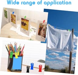 50 Stuks Sokkenclips - Kunststof Wasknijpers - Antislip & Vlekvrij - Voor Waslijn, Wasmachine & Droger - Kleurrijke Sokkenhouders - Mini Wasknijpers zonder Afdrukken - Voor Sock Organisatie, Kamperen & Reizen - Stevig & Duurzaam — thumbnail 4