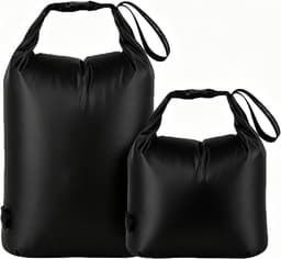 Waszak voor reizen, waterdichte vuilwaszak van 70D nylon voor kleding, kamperen en zwemmen, 34 x 51 cm, ideaal voor verhuizing en vakantie — thumbnail 1