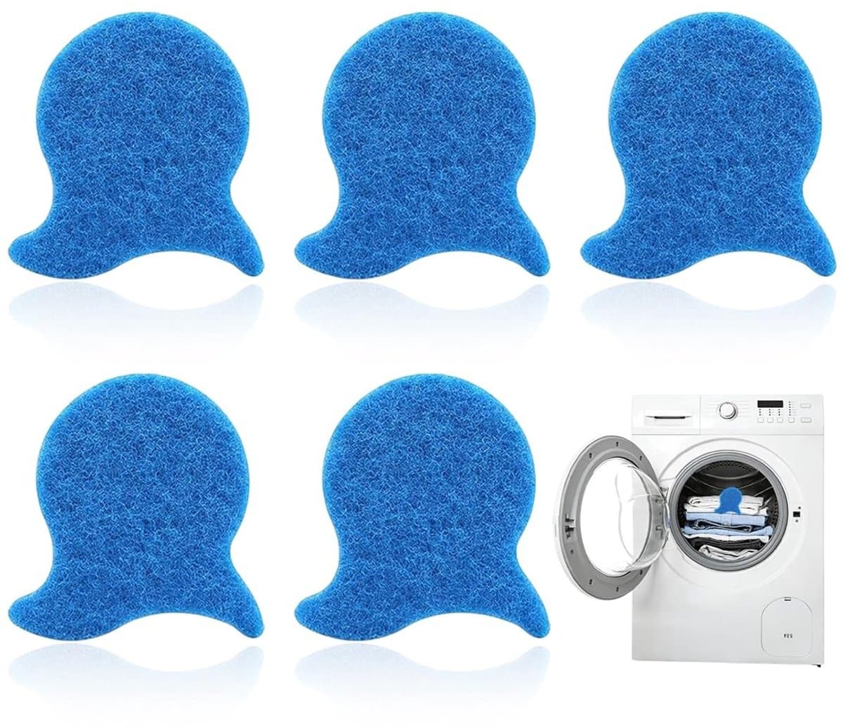 Solidchoice - Set van 5 Herbruikbare Pelsverwijderaars voor de Wasmachine — afbeelding 1