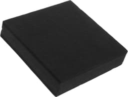 Subwoofer Isolatie Pad - Geluidsisolatie Mat - Geluidsreductie - Schokabsorberend - 20x20x4.8cm - Zwart — thumbnail 1