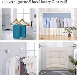 Verstelbare Kledinglijn van RVS en Nylon, 2.8M Voor Binnen en Buiten, Duurzaam en Handig — thumbnail 5
