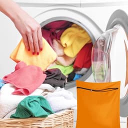Waszak voor Huisdieren, Beschermt Tegen Haren in de Wasmachine, Geschikt voor Honden, Katten en Dekens, Ideaal voor Dierenbedden en Kleding — thumbnail 3