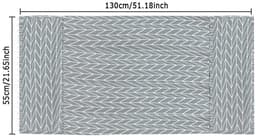 Dailygoods- Stofkap Waterdicht - Wasmachinehoes Bovenkant - Koelkast Stofkap - Opbergtas - Polyester Katoen - 130 × 55 cm — thumbnail 5