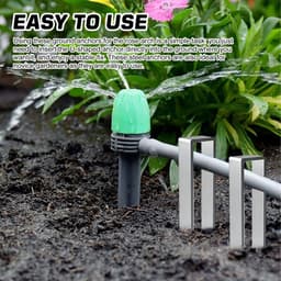 Solidchoice- Grondankers U-vormig 4 stuks - Roestvrij Staal - Robuuste Bevestiging - Voor Rozenbogen - Tuin en Outdoor Structuren - Corrosiebestendig - Tuinankers — thumbnail 5