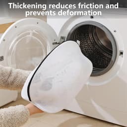 SnelShoppen - 9-delige Wasnetset voor Wasmachine - Mesh Waszakken met Drievoudige Dikte - Herbruikbare Waszakken voor Schoenen, Sneakers en Reis - Div — thumbnail 2