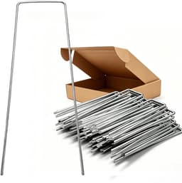 Omgoods - 100 Stuks U-vormige Grondankers voor de Tuin — thumbnail 1